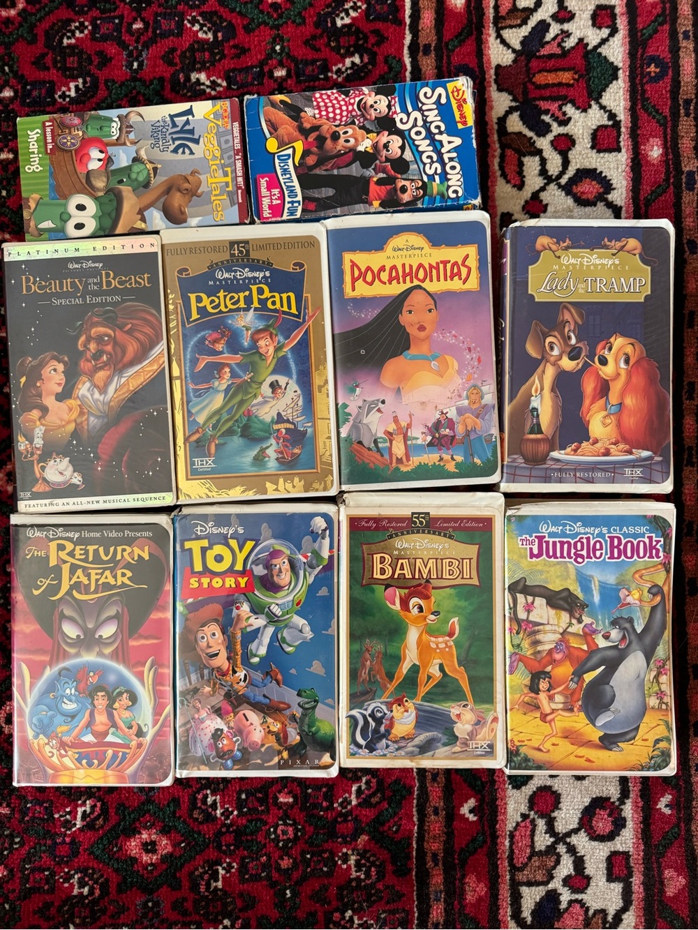 Classic Disney Kids VHS Collection - 10 movies included